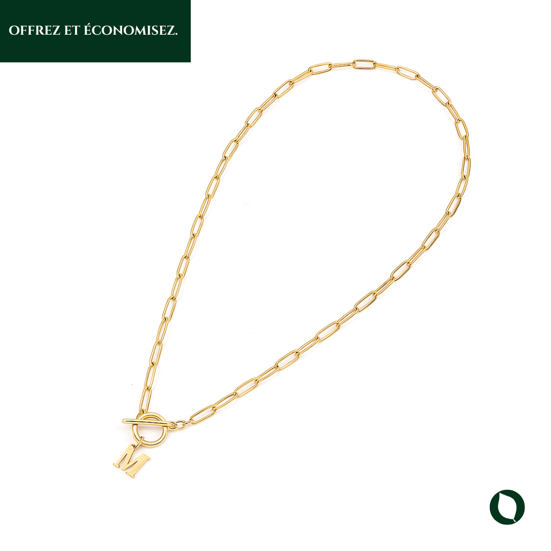 Le Collier à Lettre Or Laforêt