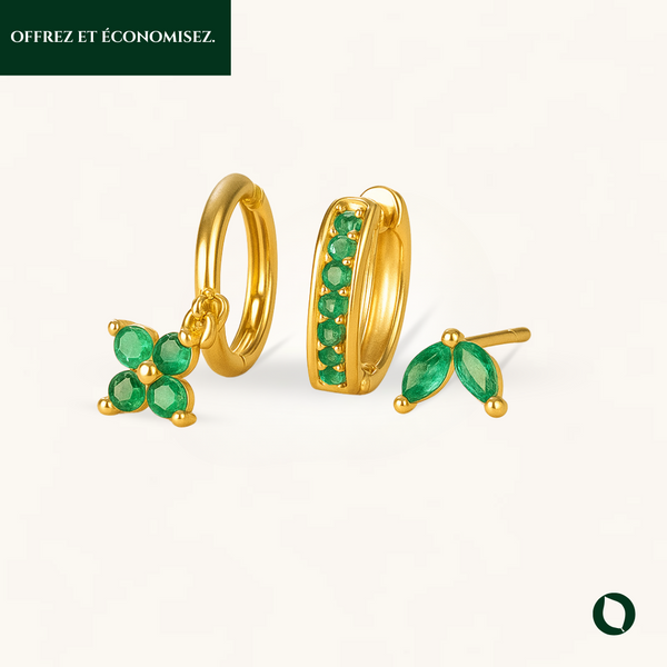 Le Set de Boucles d’Oreilles Olivia