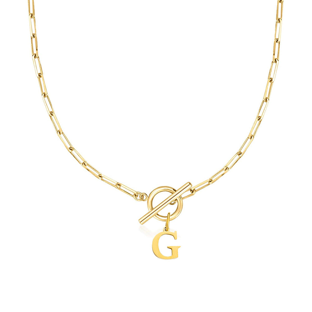 Le Collier à Lettre Or Laforêt