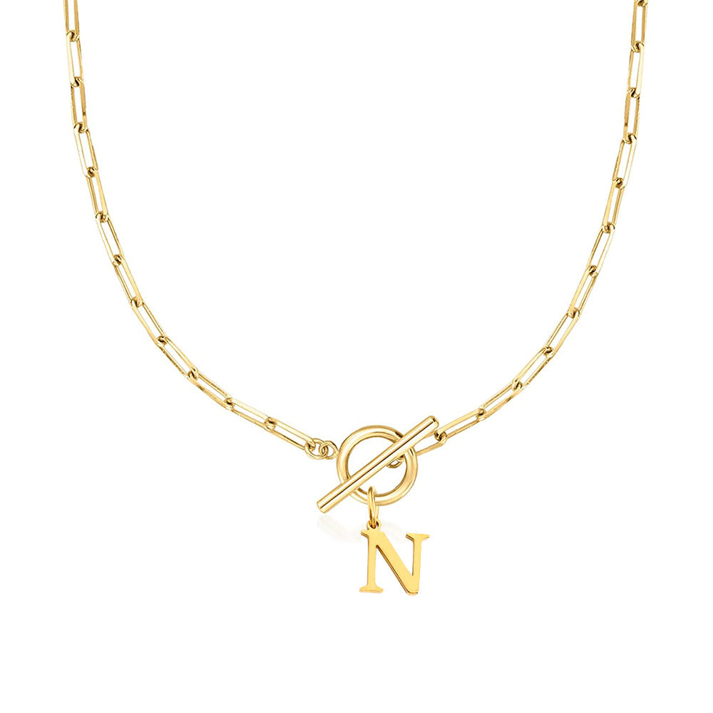Le Collier à Lettre Or Laforêt