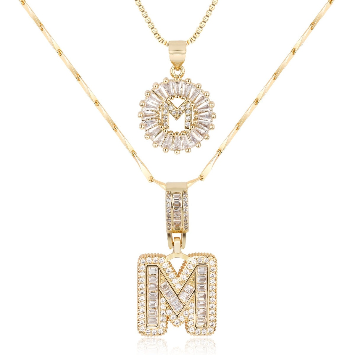 Le Collier à Lettre - 2 pièces
