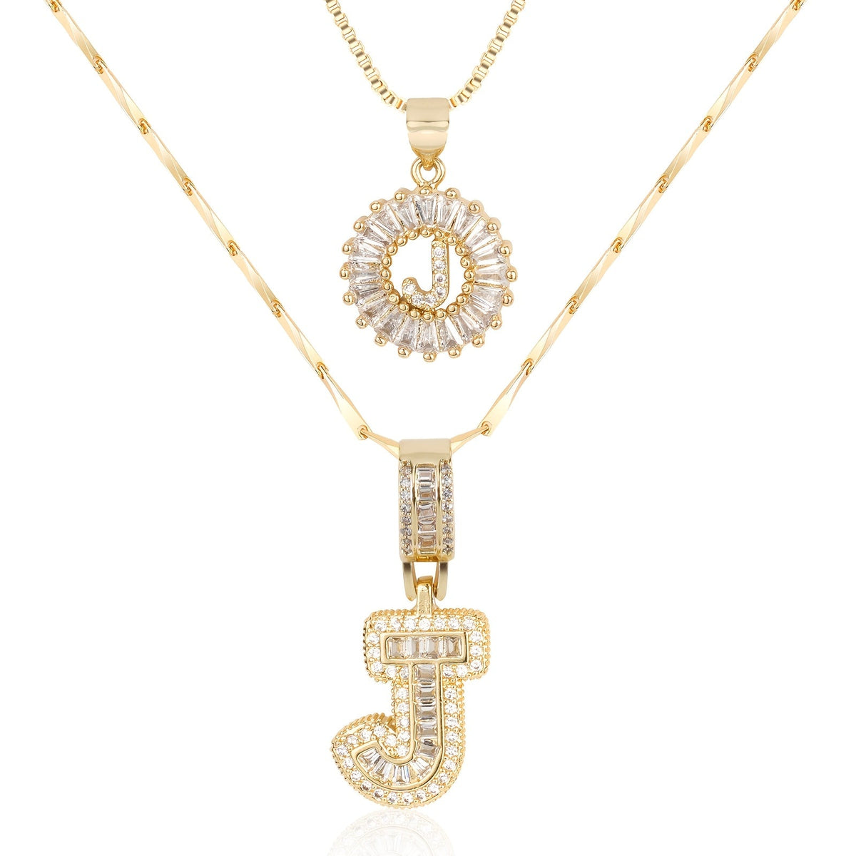 Le Collier à Lettre - 2 pièces