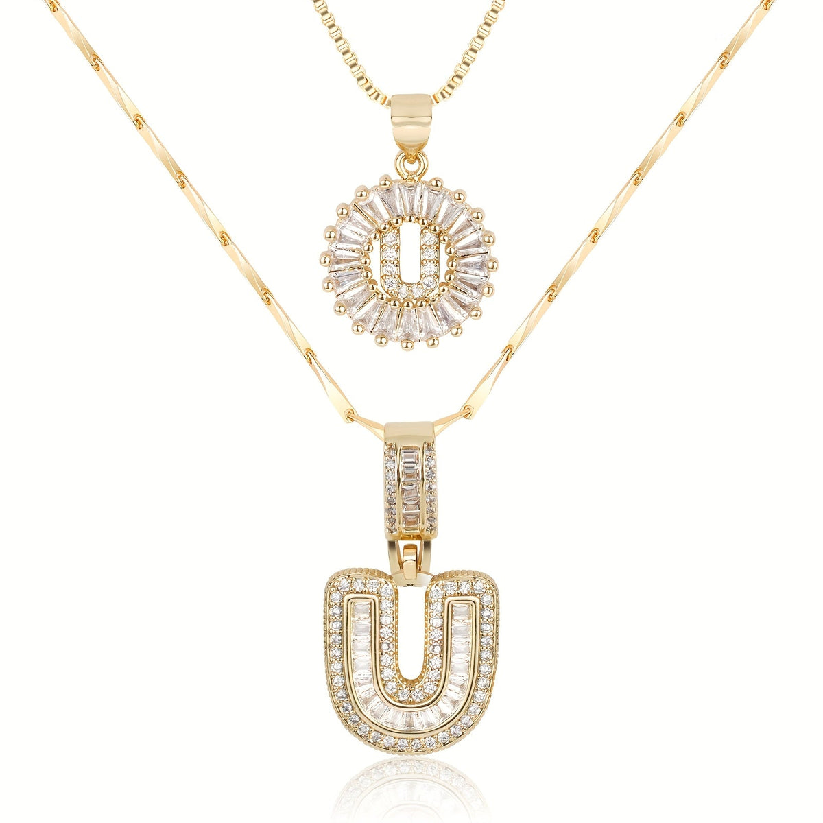 Le Collier à Lettre - 2 pièces