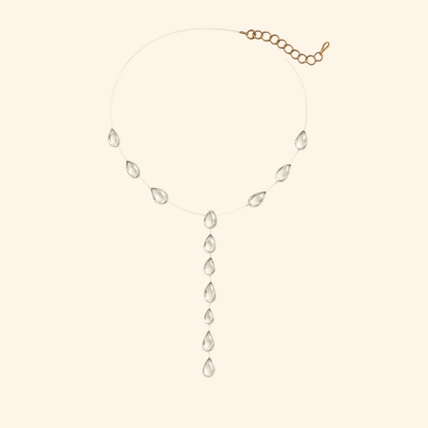 Le collier rivière pluie diluvienne