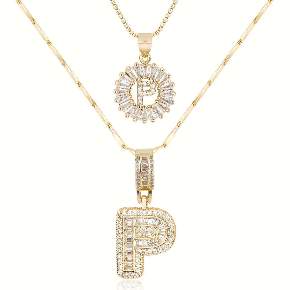 Le Collier à Lettre - 2 pièces