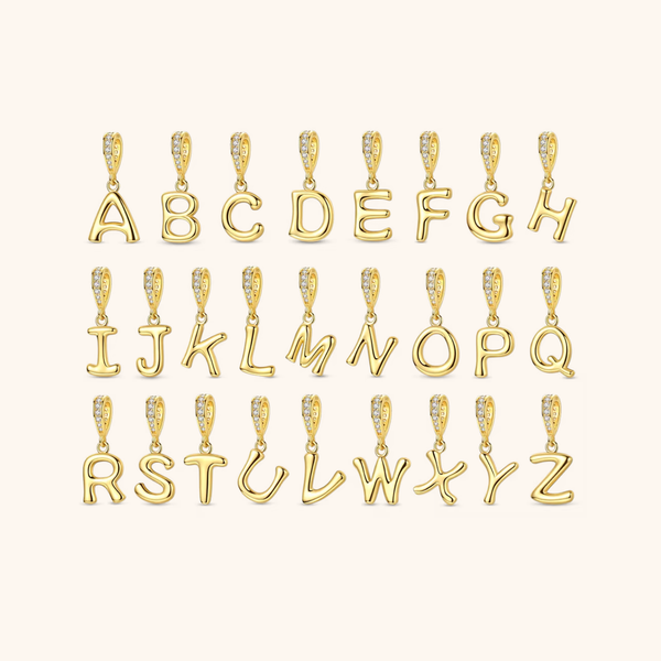 Les pendentifs initiales Bellepierre