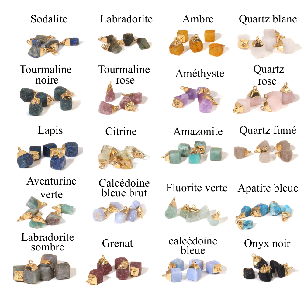Collier Astrologique en Pierres Naturelles