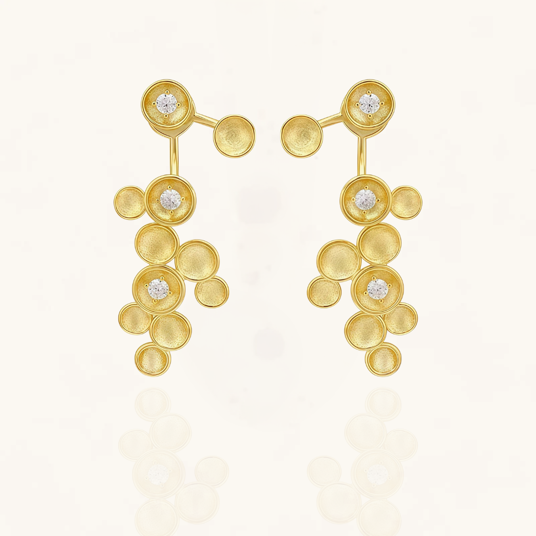 Les Boucles d’oreilles Éclats d’Aurore