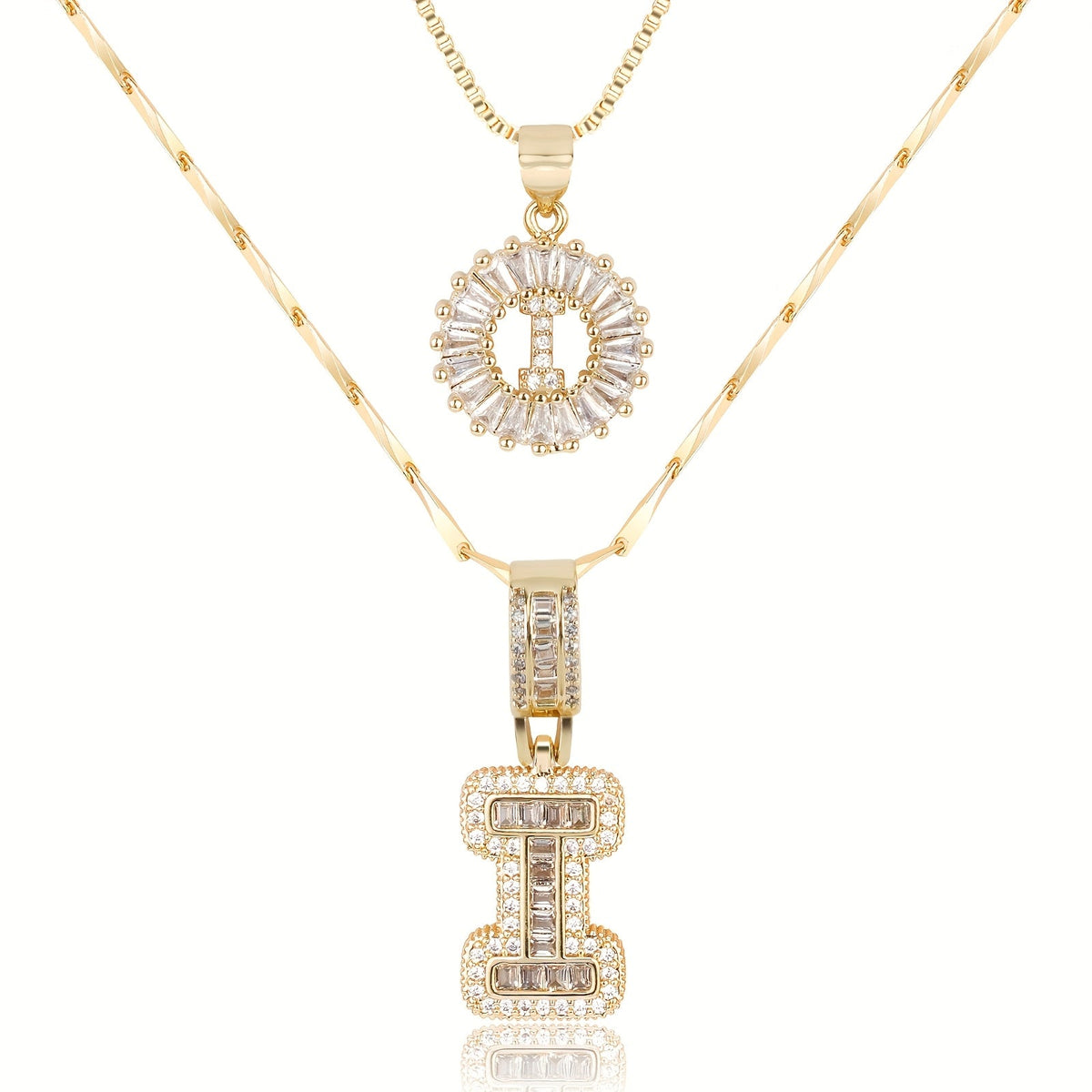Le Collier à Lettre - 2 pièces