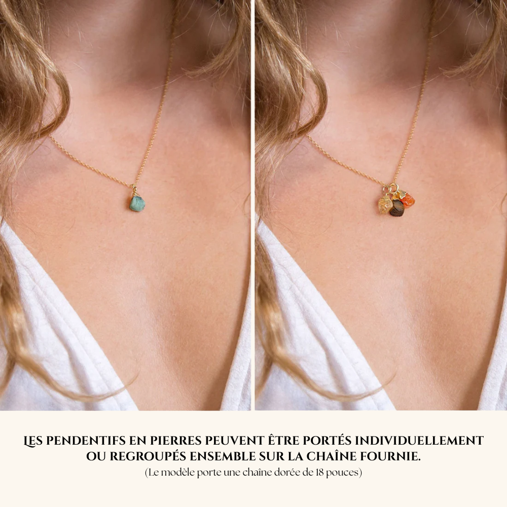 Collier Astrologique en Pierres Naturelles