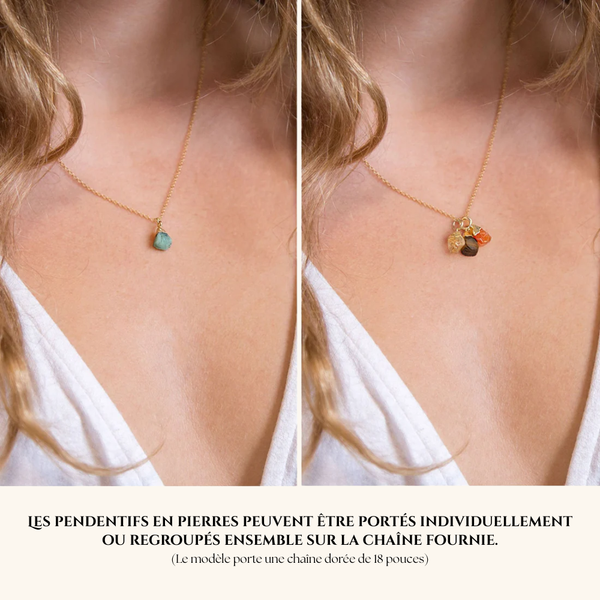 Collier Astrologique en Pierres Naturelles