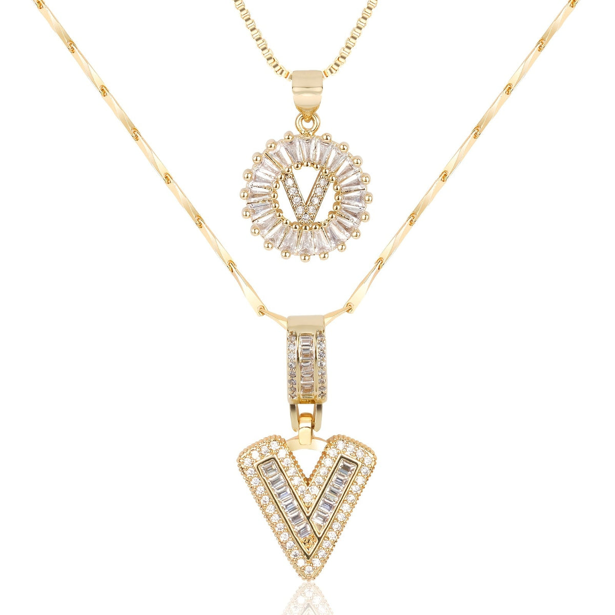 Le Collier à Lettre - 2 pièces