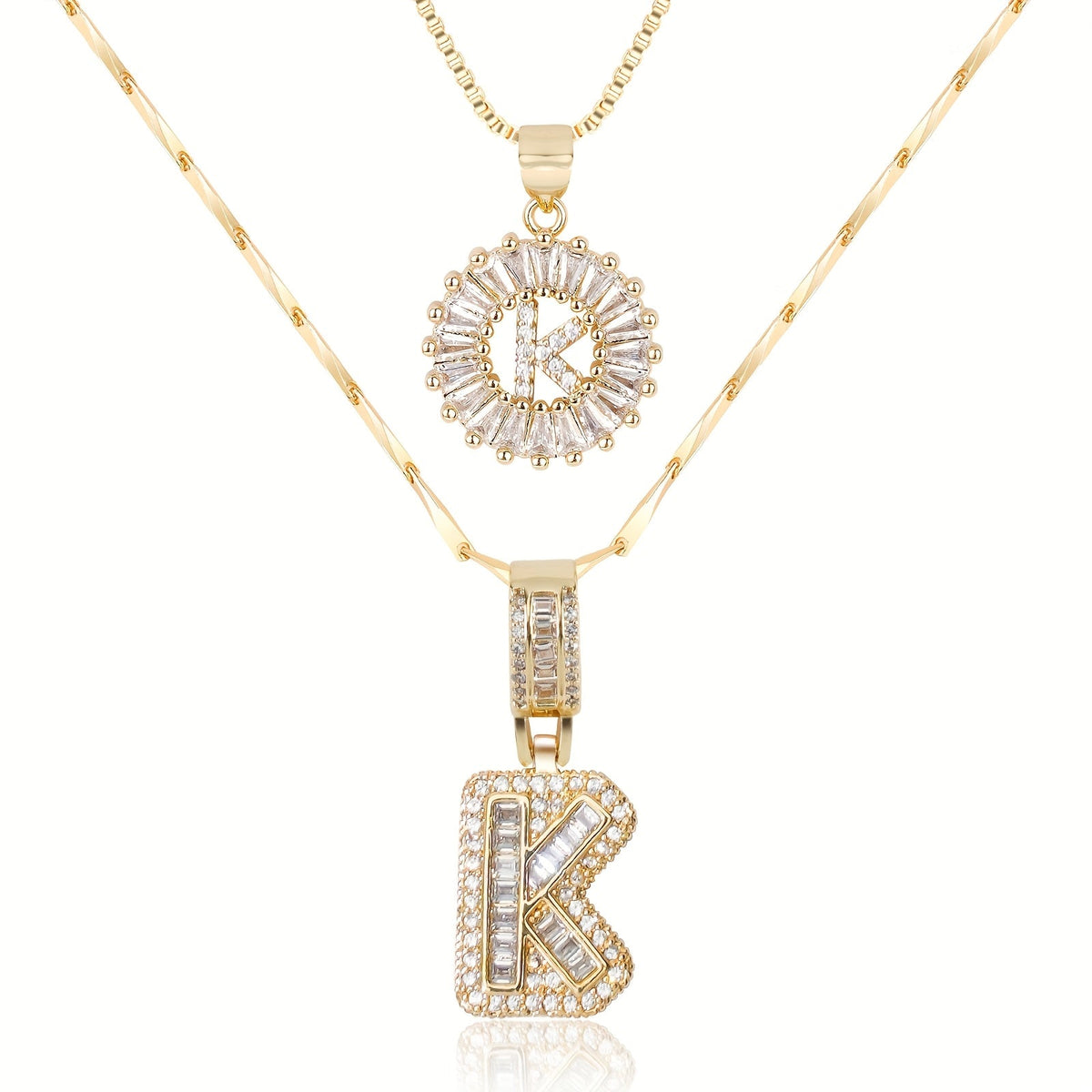 Le Collier à Lettre - 2 pièces