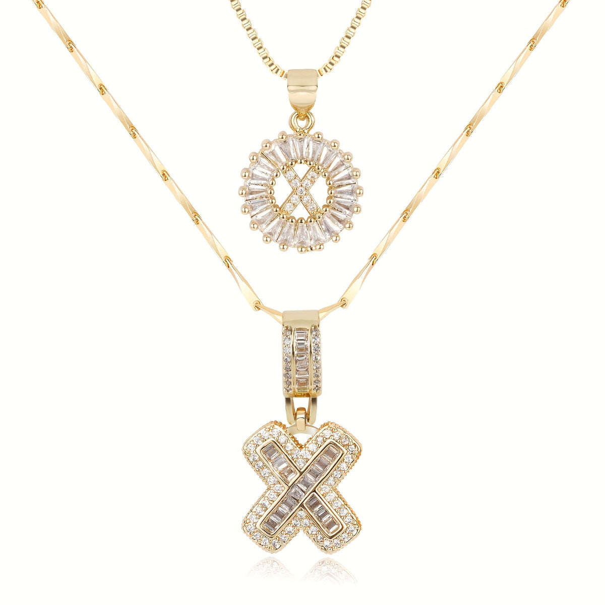 Le Collier à Lettre - 2 pièces