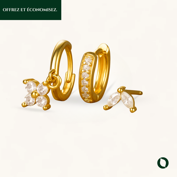 Le Set de Boucles d’Oreilles Olivia