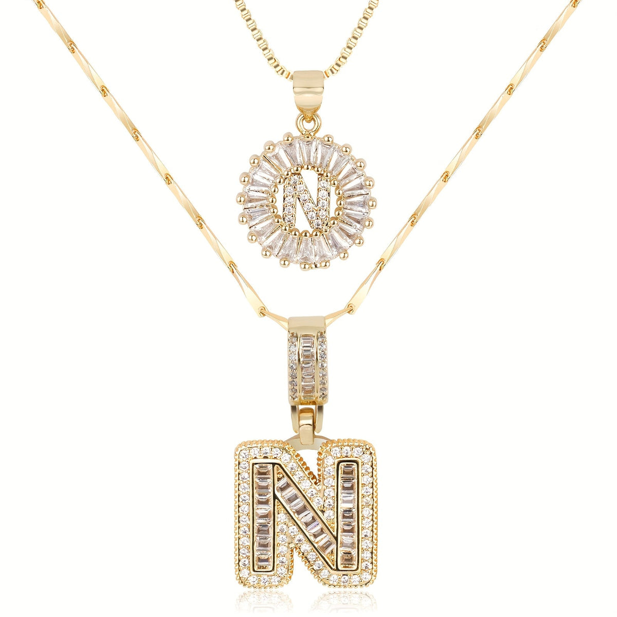 Le Collier à Lettre - 2 pièces