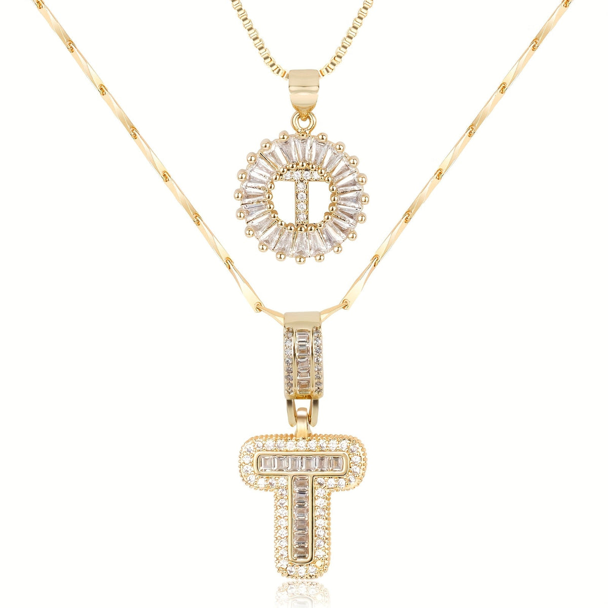 Le Collier à Lettre - 2 pièces