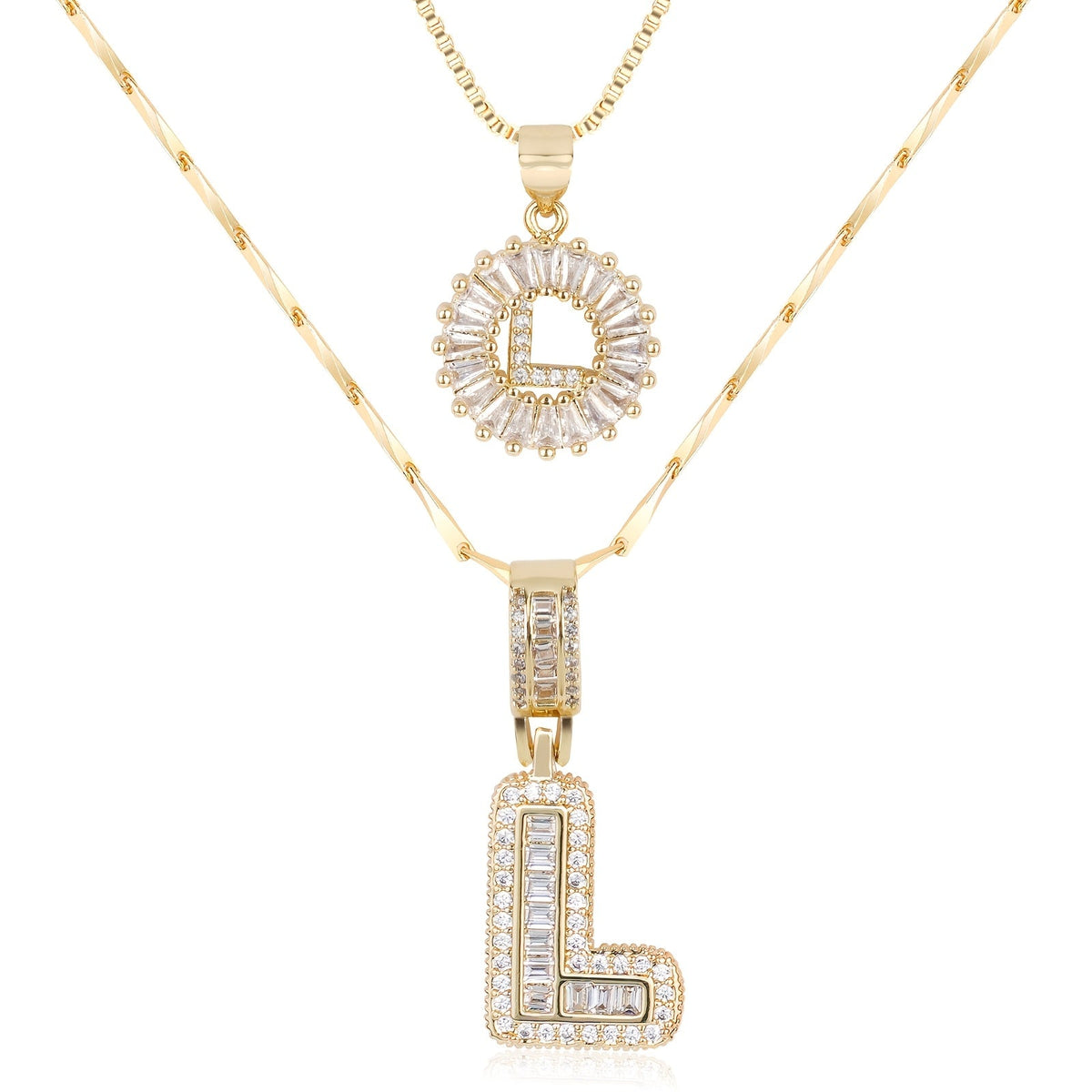 Le Collier à Lettre - 2 pièces