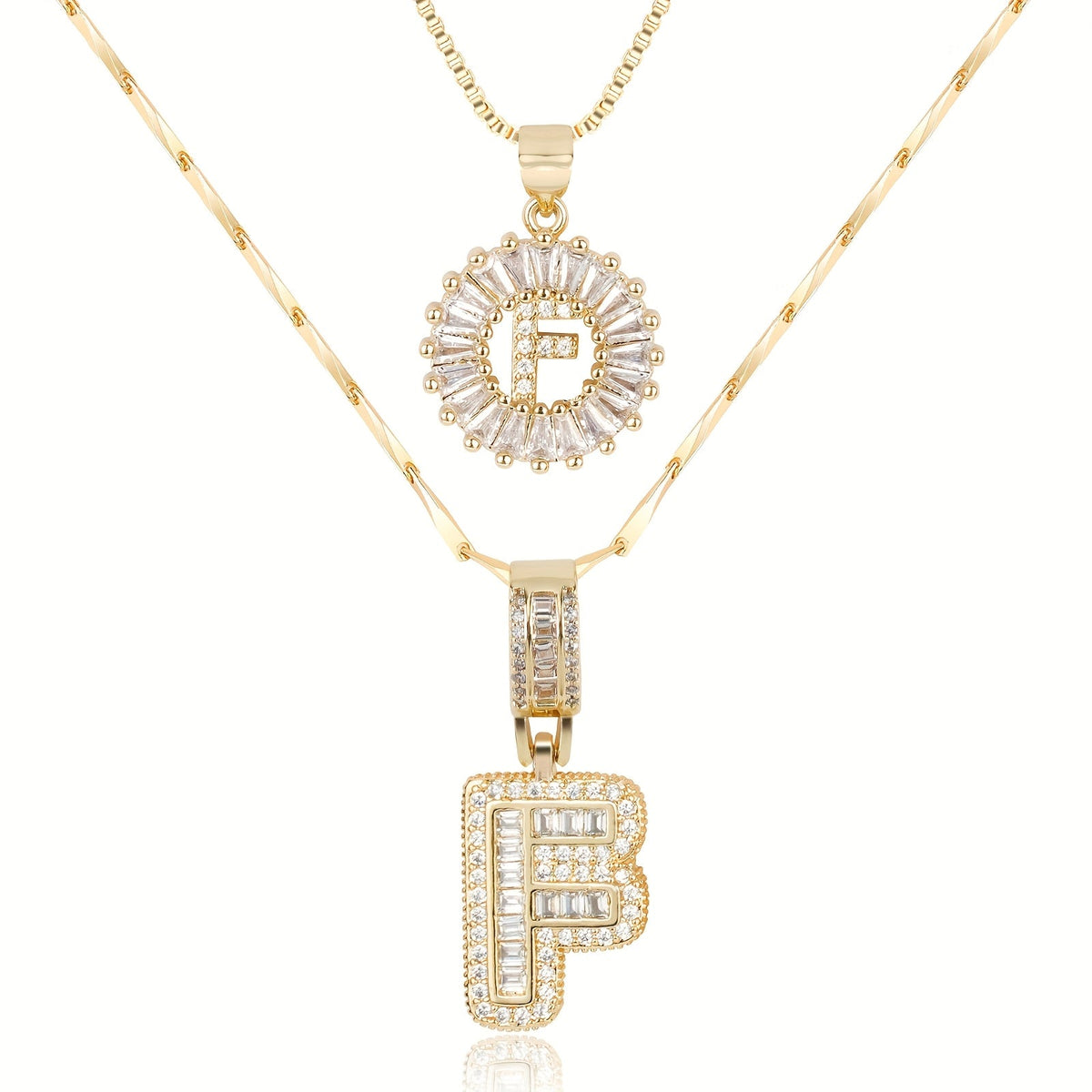 Le Collier à Lettre - 2 pièces