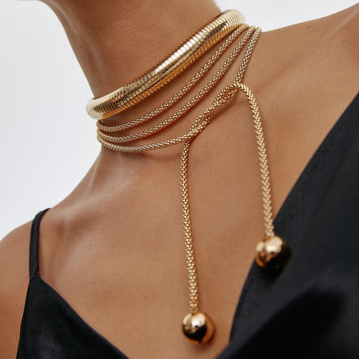 Le collier modulable Or Laforêt