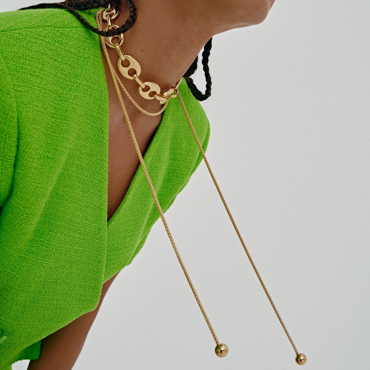 Le collier modulable Or Laforêt