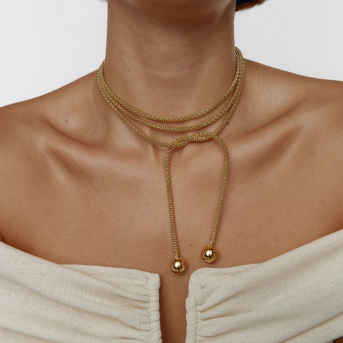 Le collier modulable Or Laforêt