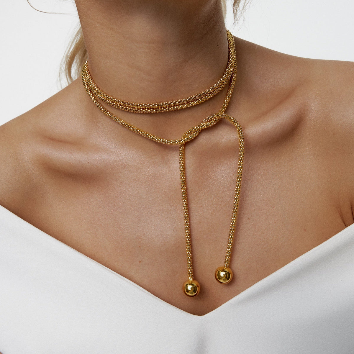 Le collier modulable Or Laforêt