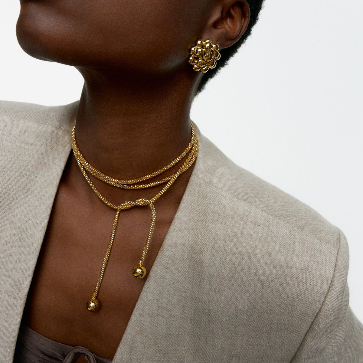 Le collier modulable Or Laforêt