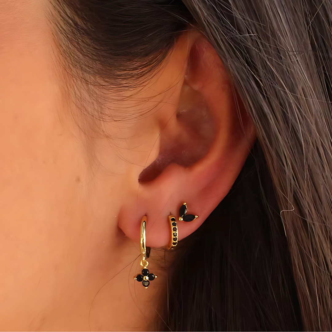 Le Set de Boucles d’Oreilles Olivia