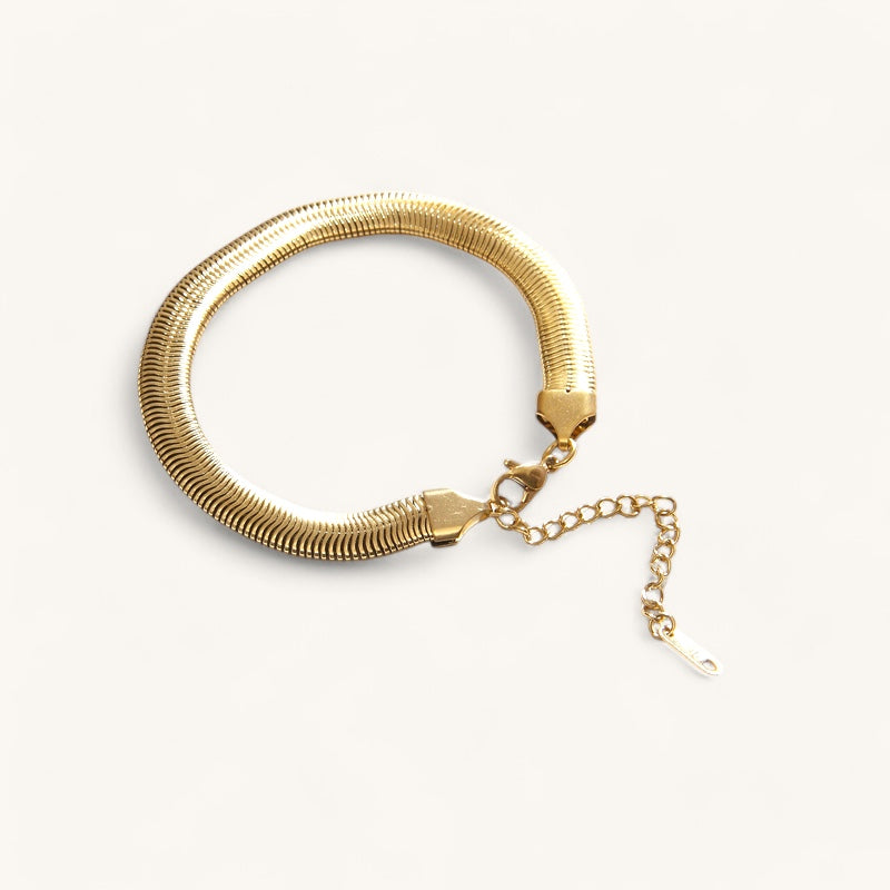 Le Bracelet Chaîne Serpent