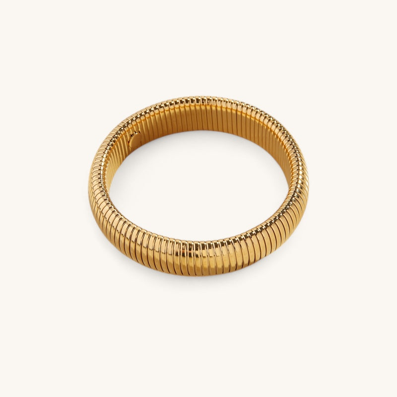 Le Bracelet Jonc Côtelé