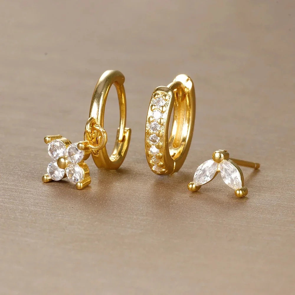 Le Set de Boucles d’Oreilles Olivia