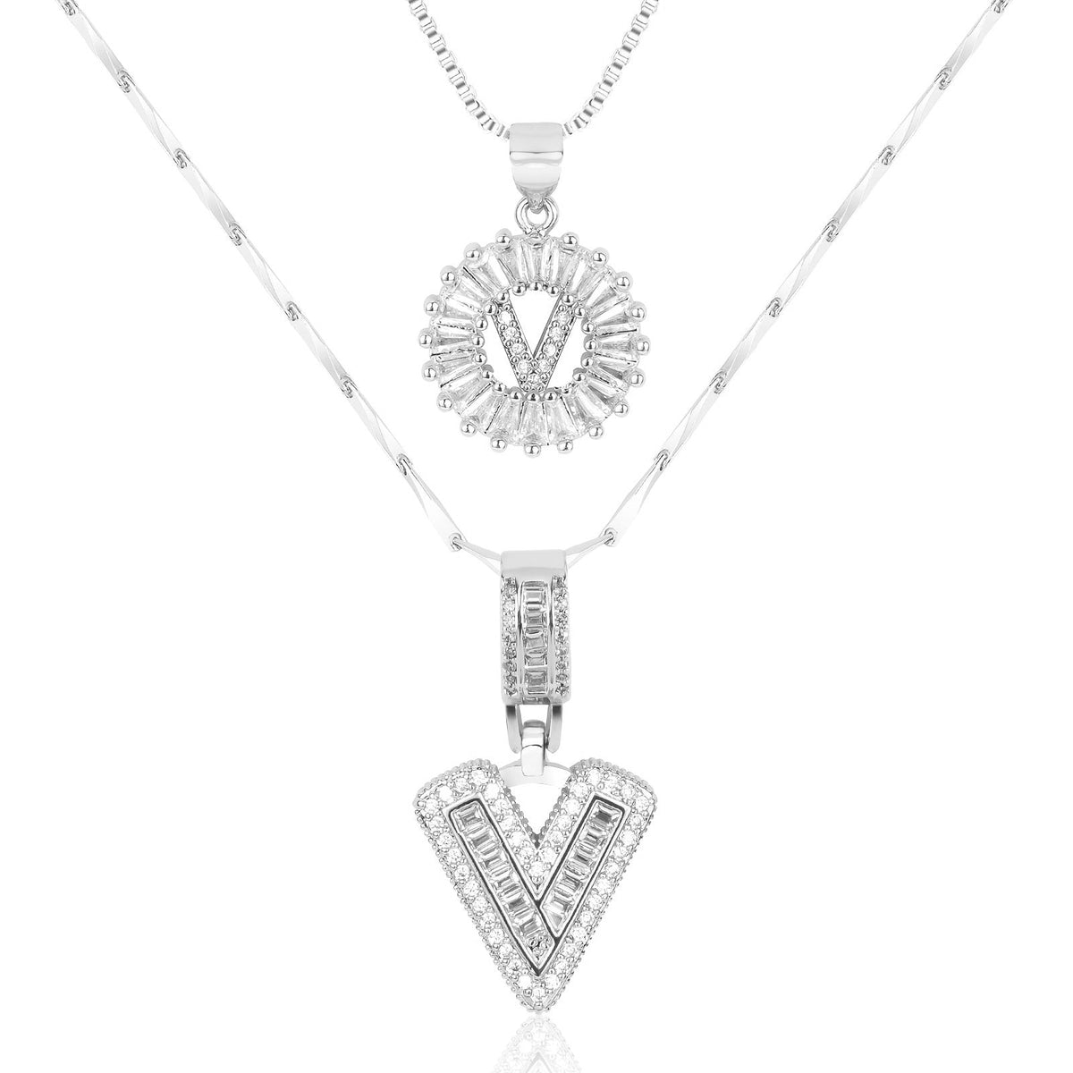 Le Collier à Lettre - 2 pièces
