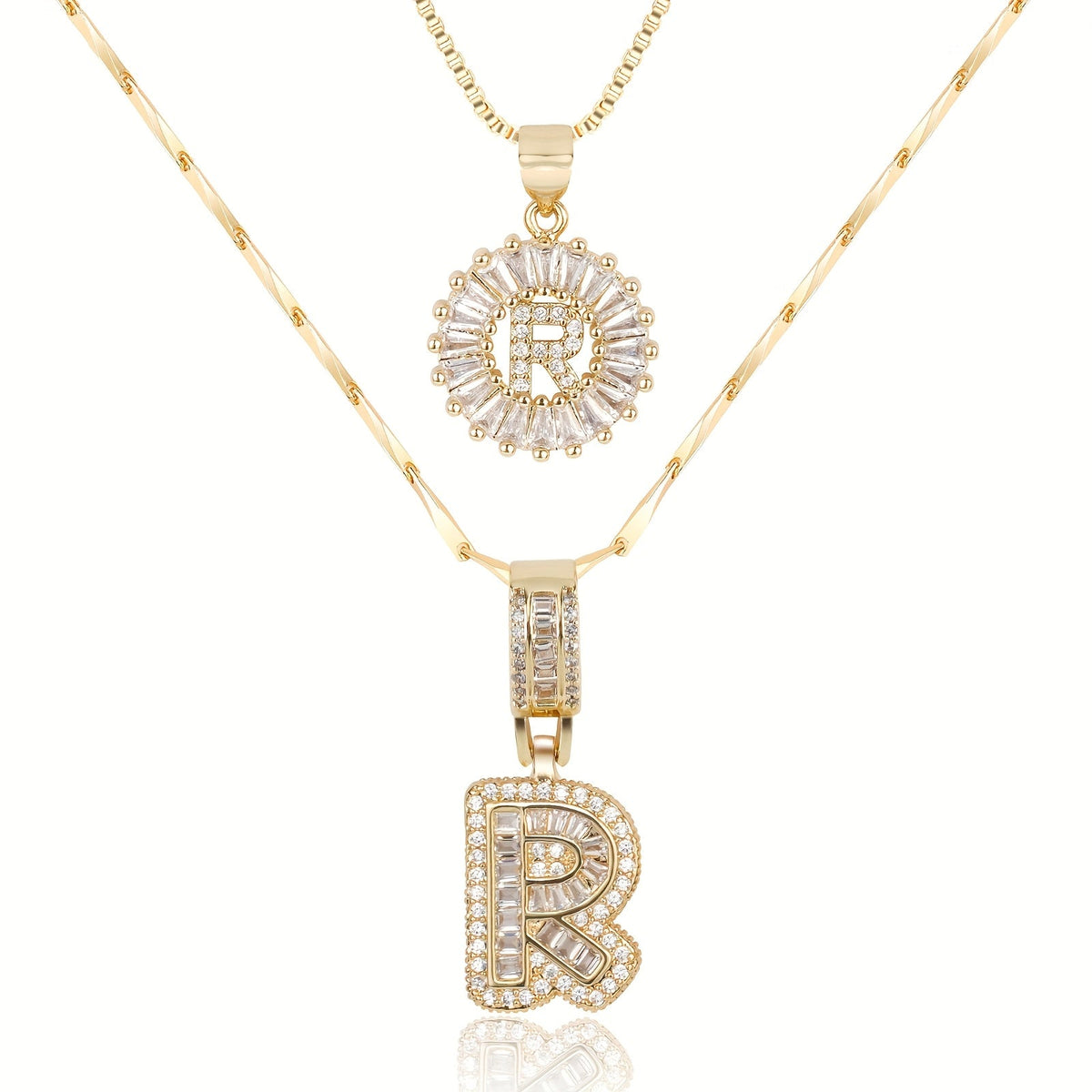 Le Collier à Lettre - 2 pièces