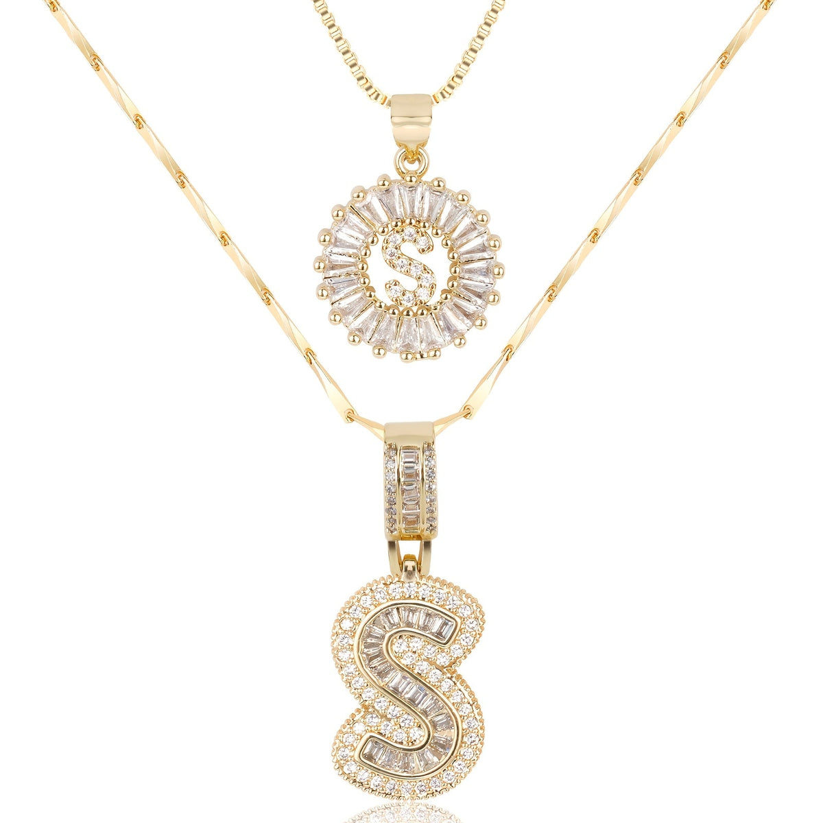 Le Collier à Lettre - 2 pièces