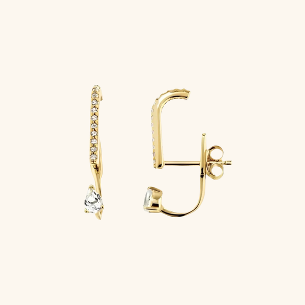 Les boucles d'oreilles Jolie illusion