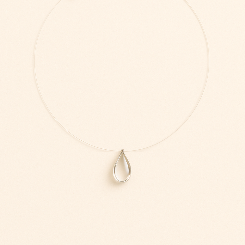 Le collier goutte de pluie diluvienne