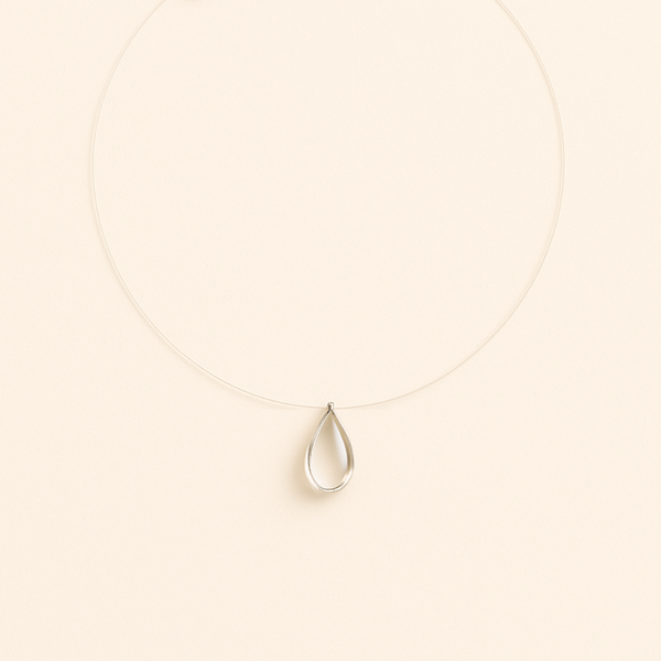 Le collier goutte de pluie diluvienne