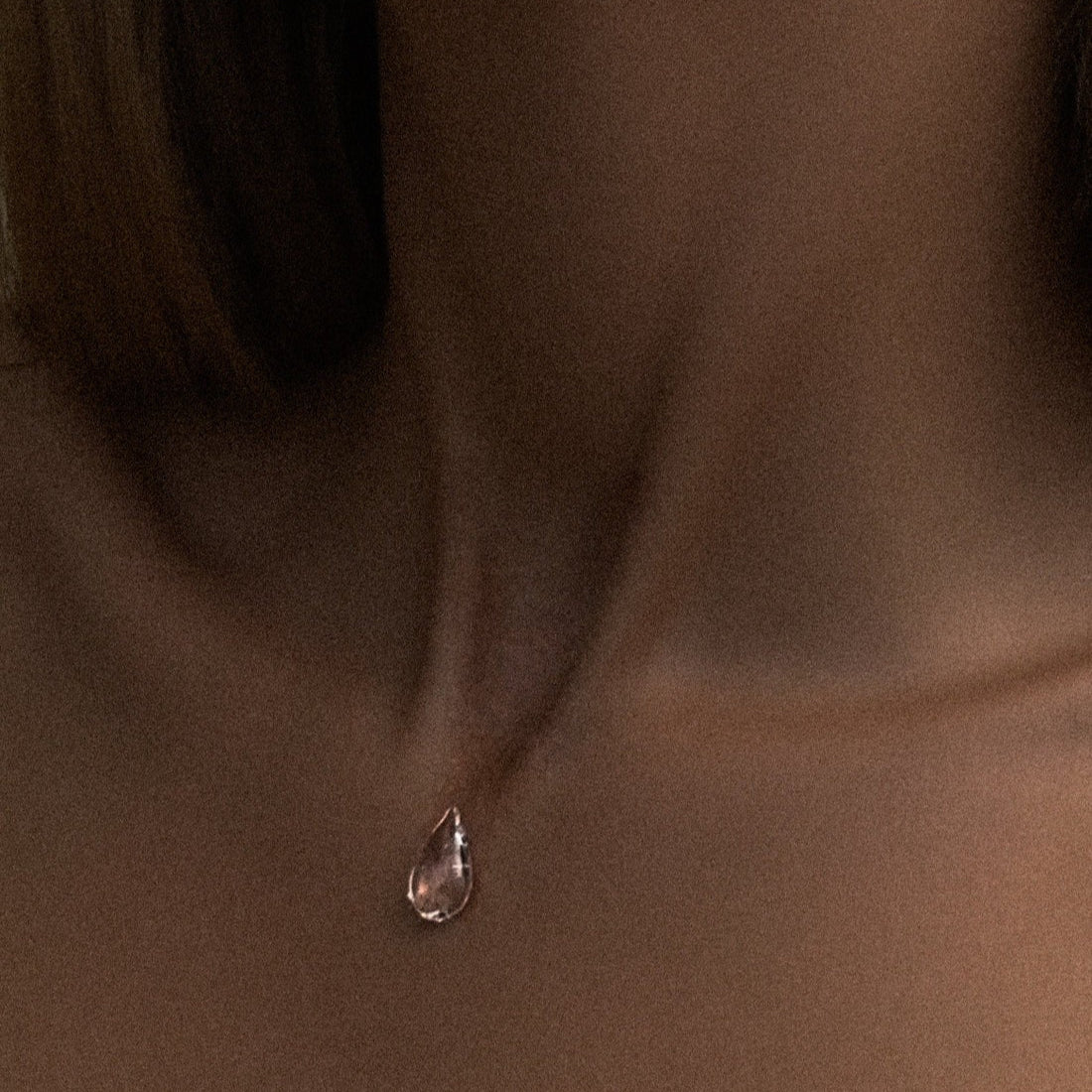Le collier goutte de pluie diluvienne